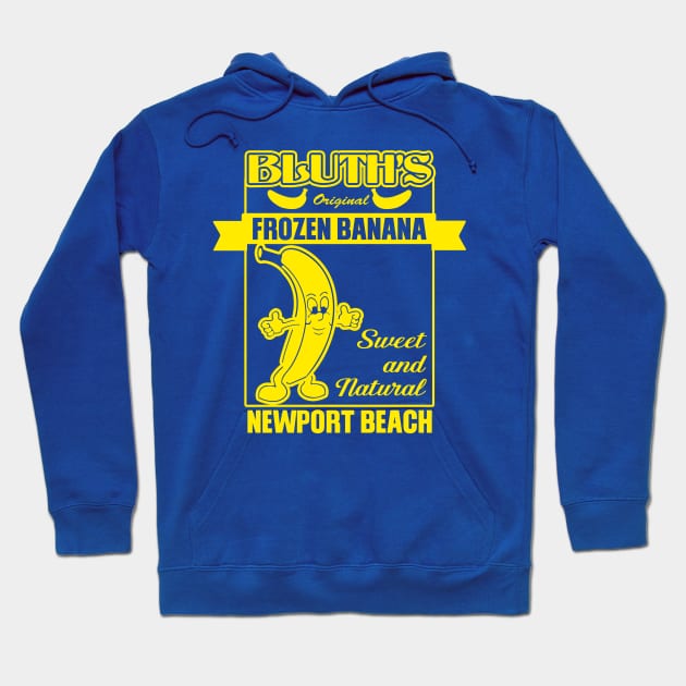 Bluth's Original Frozen Banana Hoodie by Yoyo Star